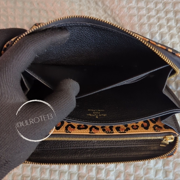Louis Vuitton Wild At Heart Black Empreinte Zippy - Picture 16 of 17